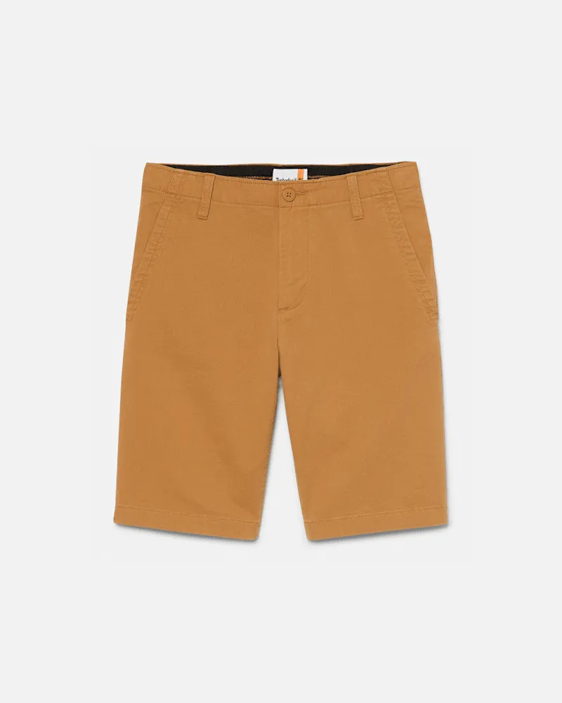 Timberland Topsfield Chino-Shorts aus Twill für Herren in Gelb, Herren, Gelb, Größe Gelb