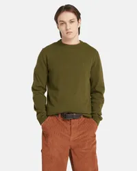 Timberland Cohas Brook Pullover mit Rundhalsausschnitt aus Merinowolle für Herren in , Mann Grün