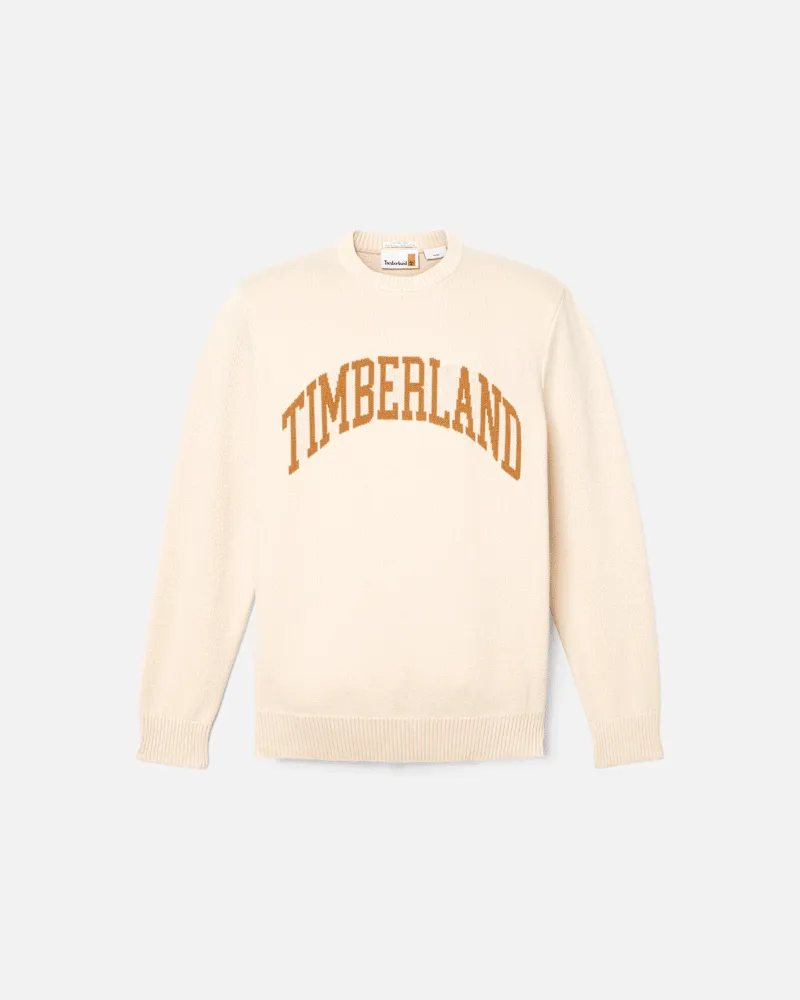 Timberland Timberland Pullover mit Grafik für Herren in Beige, Herren, Beige, Größe Beige