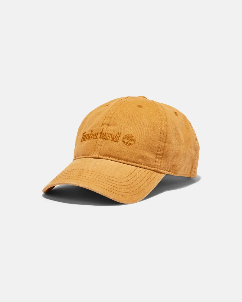 Timberland Cooper Hill Baseball-Cap aus Baumwollcanvas für Herren in Gelb, Herren, Gelb Gelb