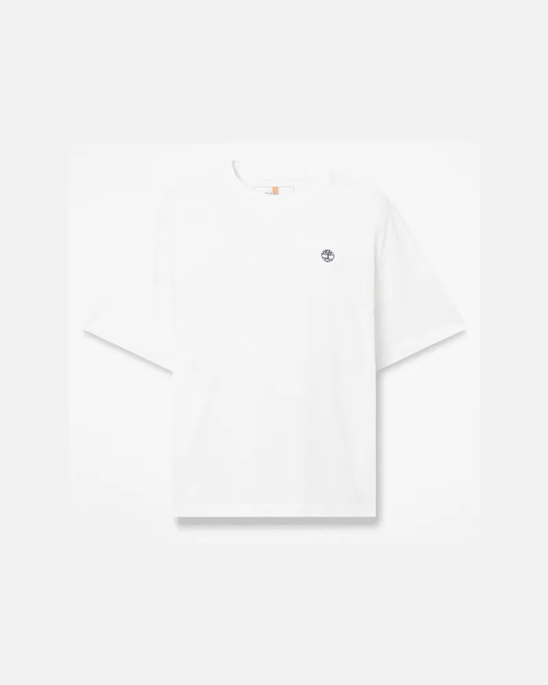 Timberland Dunstan River Kurzarm-T-Shirt für Herren in Weiß, Herren, Weiß, Größe Weiß