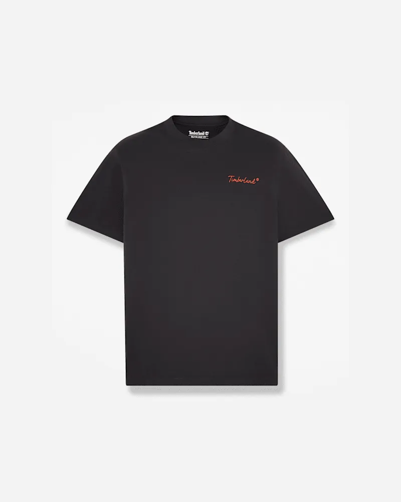 Timberland New Hampshire Heritage T-Shirt mit Grafik für Herren in Schwarz, Herren, Schwarz, Größe Schwarz