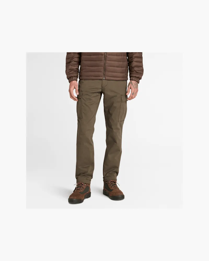 Timberland Timberland Brookline Cargohose aus Twill für Herren in Grün, Herren, Grün, Größe Grün