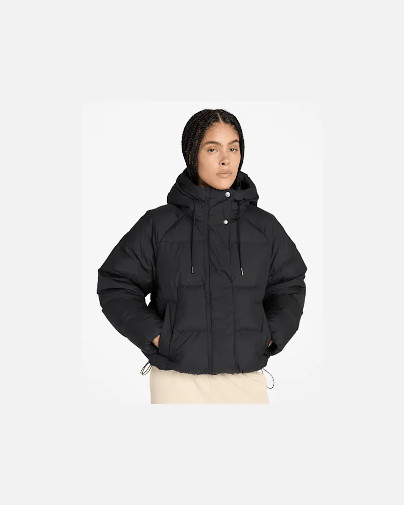 Timberland Steppjacke aus recycelten Daunen für Damen in Schwarz, Damen, Schwarz, Größe Schwarz