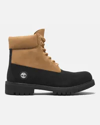 Timberland Premium 6-Inch Boot zum Schnüren für Herren in Schwarz/, Mann Gelb