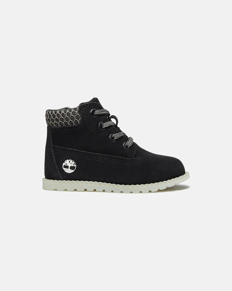 Timberland Pokey Pine Boot für Kleinkinder in Schwarz, Schwarz, Größe Schwarz