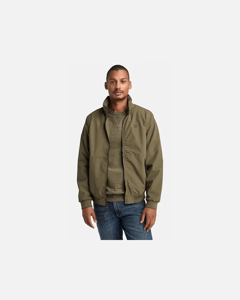 Timberland Wasserdichte Bomberjacke für Herren in Grün, Herren, Grün, Größe Grün