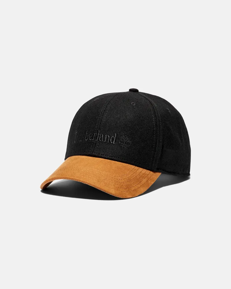 Timberland Woll-Baseballcap für Herren in , Mann Schwarz