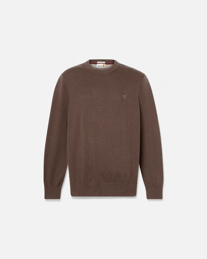 Timberland Williams River Baumwollpullover für Herren in Braun, Herren, Braun, Größe Braun