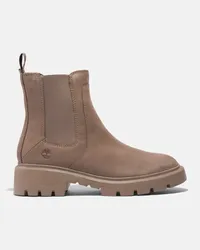 Timberland Halbhoher Cortina Valley Chelsea-Boot für Damen in , Frau Beige