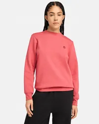 Timberland Exeter River Rundhals-Sweatshirt mit angerauter Innenseite für Damen in , Frau Pink