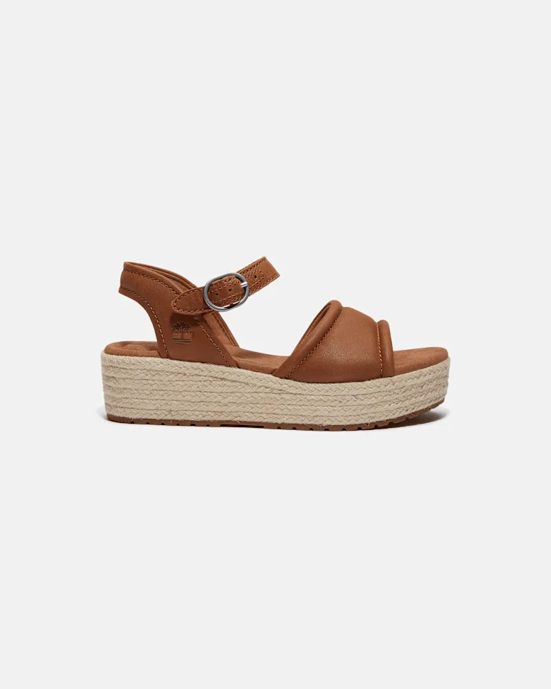 Timberland Santorini Sun Sandalen mit Fersenriemen für Damen in Braun, Damen, Braun, Größe Braun