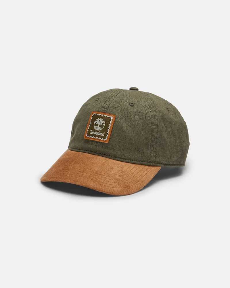 Timberland Baseballcap mit Zickzack-Logo in Grün, Grün Grün