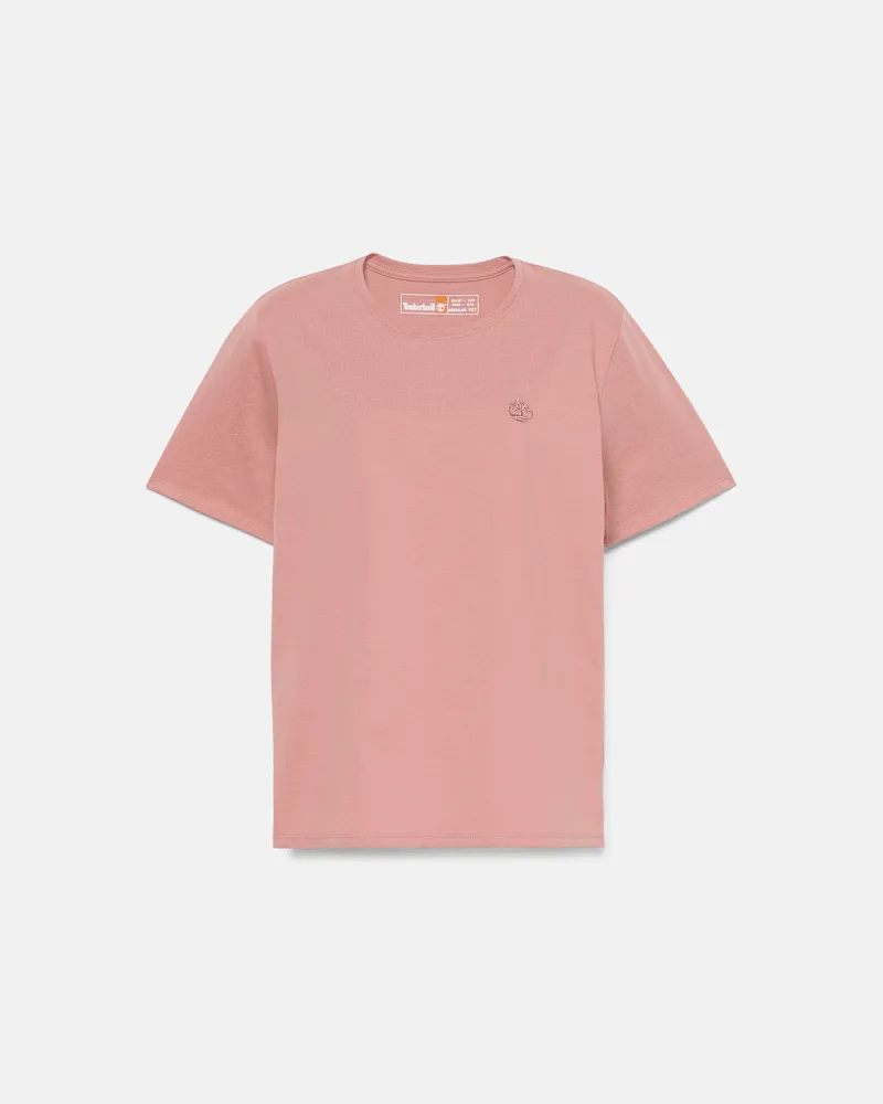 Timberland Dunstan Kurzarm-T-Shirt für Damen in Pink, Damen, Pink, Größe Pink