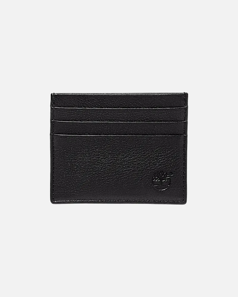 Timberland Kennebunk Kartenetui aus Leder für Herren in Schwarz, Herren, Schwarz Schwarz