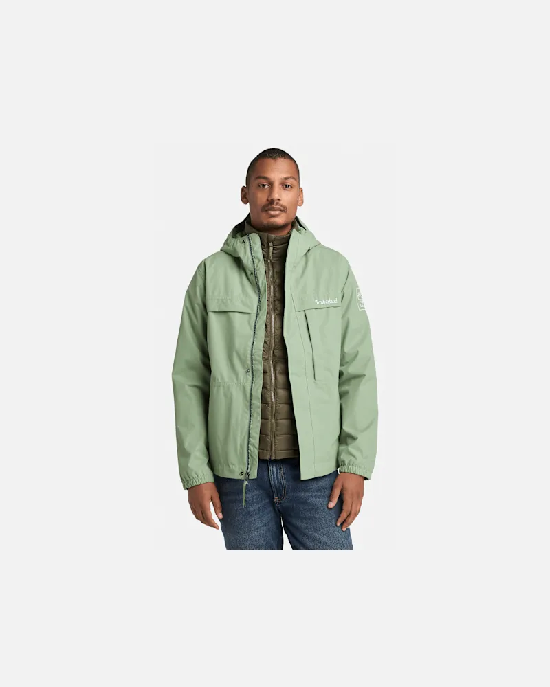 Timberland Wasserdichte Benton Shell-Jacke für Herren in Grün, Herren, Grün, Größe Grün