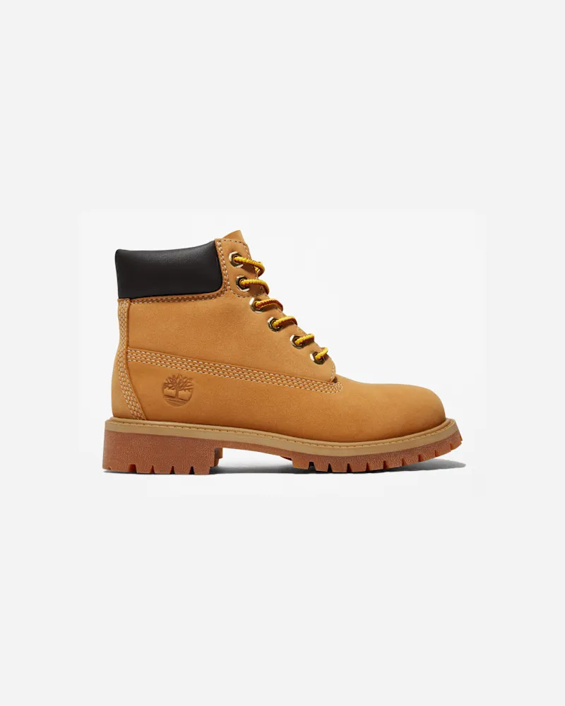 Timberland Wasserdichter Timberland Premium 6-Inch-Boot für Jugendliche in Gelb, Gelb, Größe Gelb