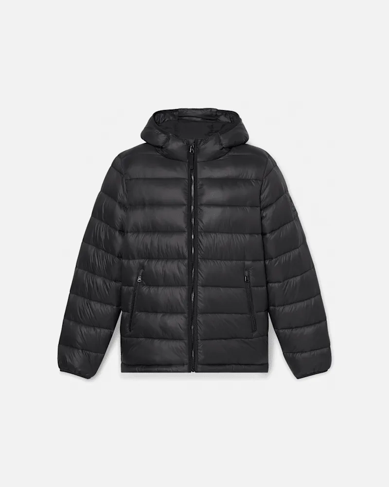 Timberland Strapazierfähige, wasserabweisende Garfield Steppjacke für Herren in Schwarz, Herren, Schwarz, Größe Schwarz