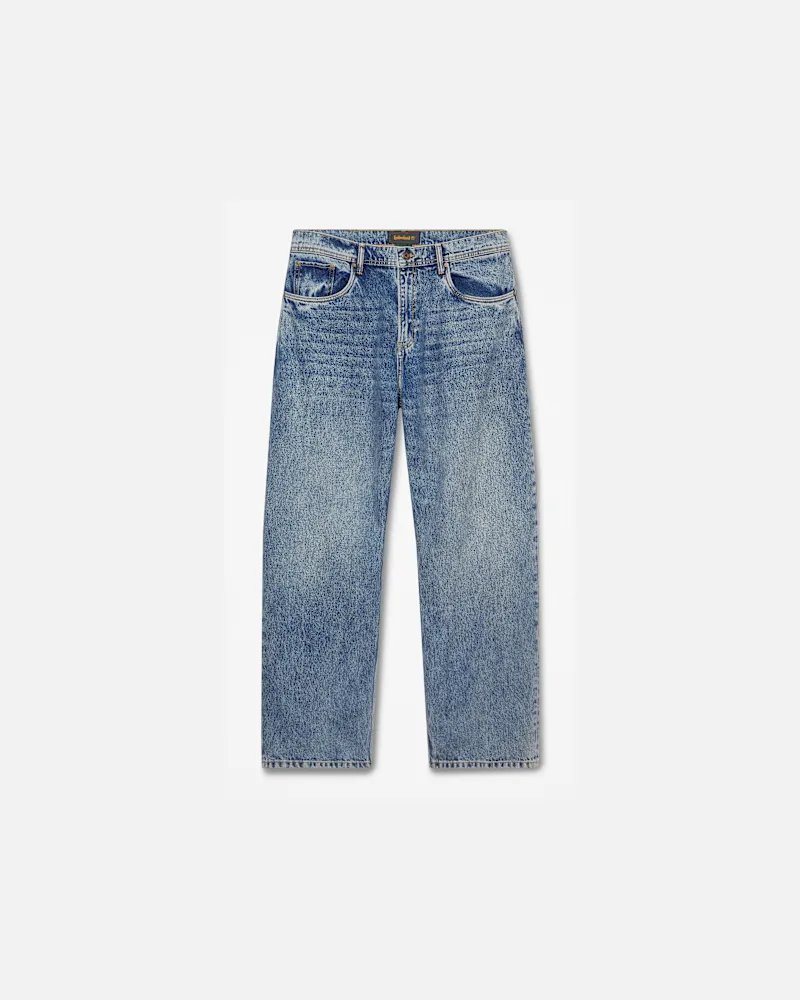 Timberland Denim-Baggyhose für Herren in Hellblau, Herren, Blau, Größe Blau