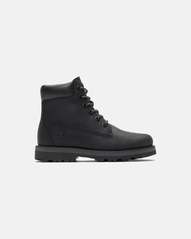 Timberland Courma Kid 6-Inch Boot für Kinder in Schwarz, Schwarz, Größe Schwarz