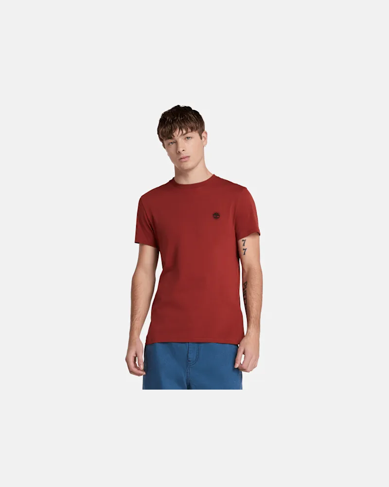 Timberland Dunstan River T-Shirt für Herren in Rot, Herren, Rot, Größe Rot
