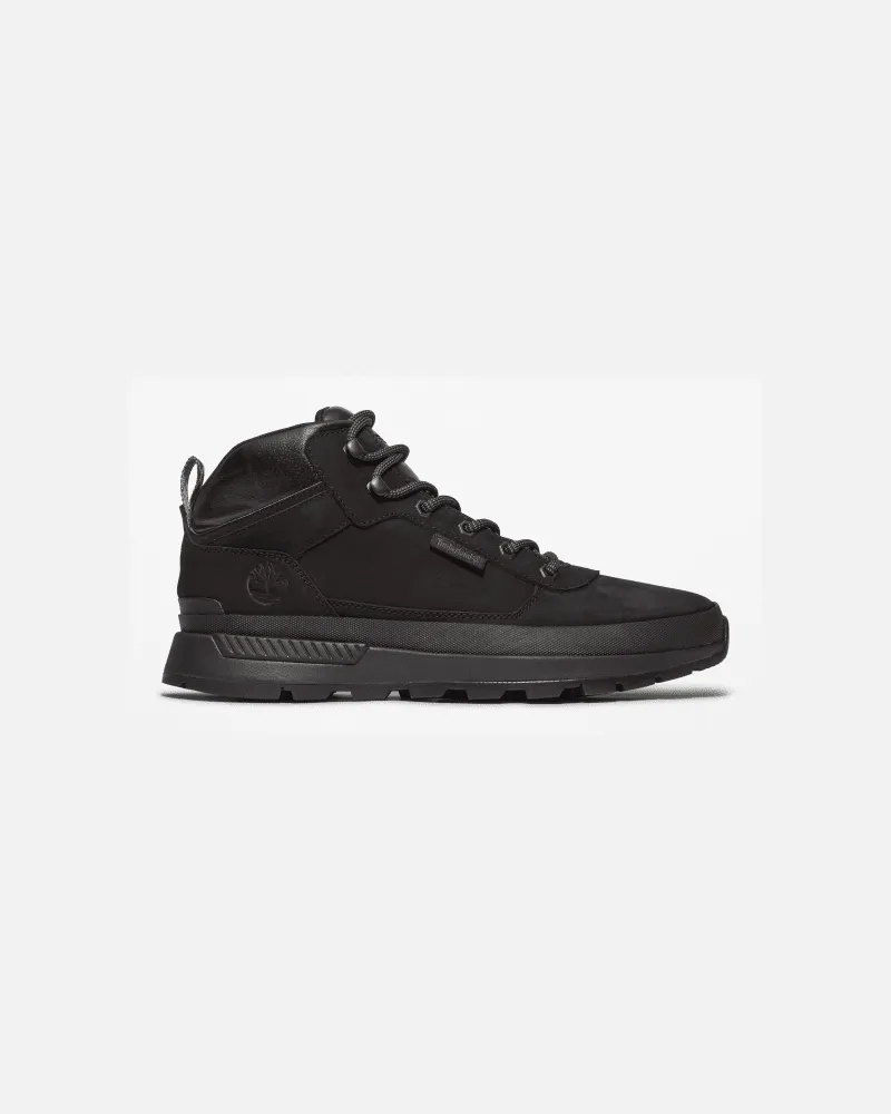 Timberland Halbhoher Field Trekker Sneaker für Herren in Schwarz, Herren, Schwarz, Größe Schwarz