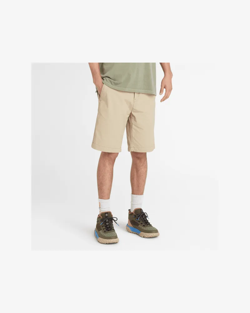 Timberland Claremont Chinoshorts aus Popeline für Herren in Beige, Herren, Beige, Größe Beige