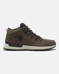 Timberland Sprint Trekker Mid-Top-Sneaker zum Schnüren für Herren in Dunkel, Mann Braun