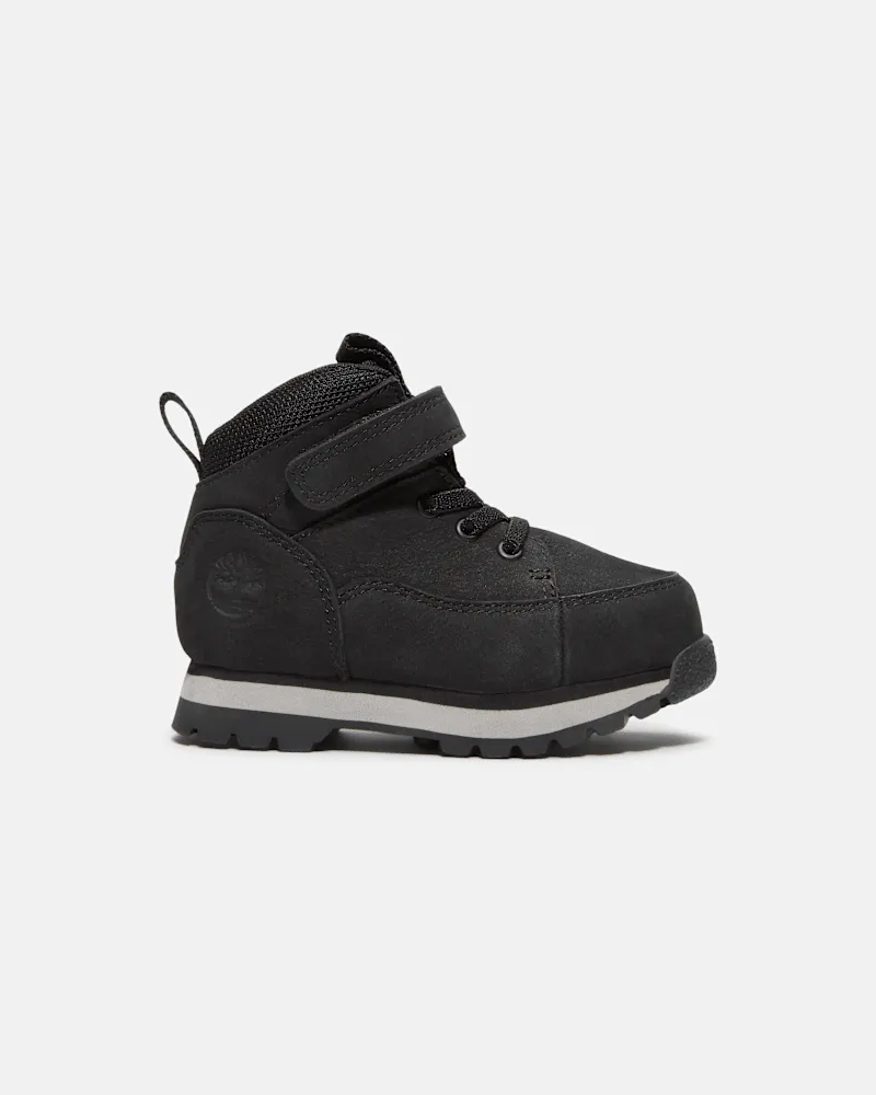 Timberland Euro Rock Boot mit Klettverschluss für Kleinkinder in Schwarz, Schwarz, Größe Schwarz