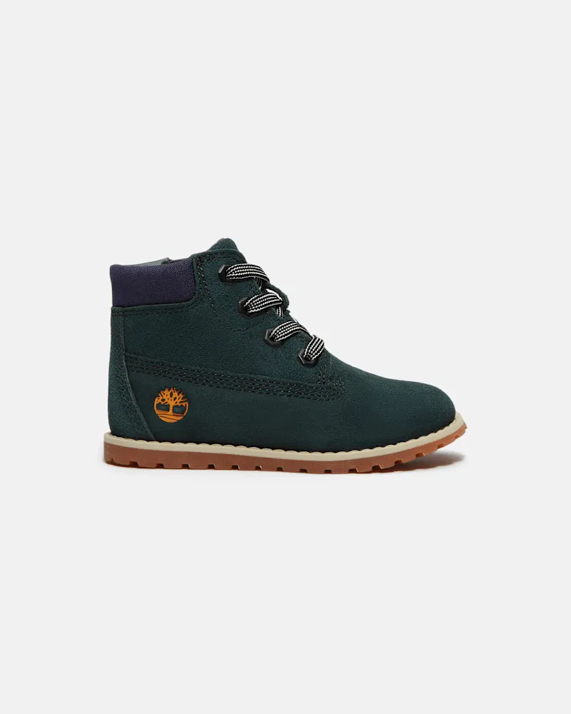 Timberland Pokey Pine Boot für Kleinkinder in Dunkelgrün, Grün, Größe Grün