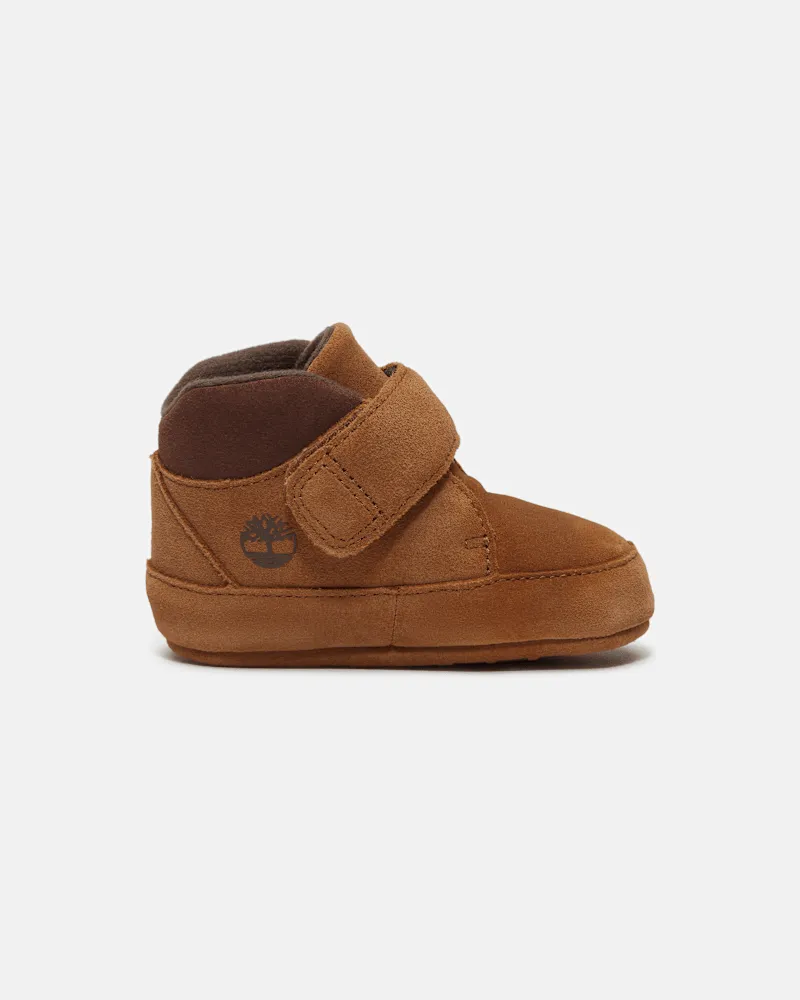 Timberland Crib Bootie mit Klettverschluss für Babys in Hellbraun, Braun, Größe Braun