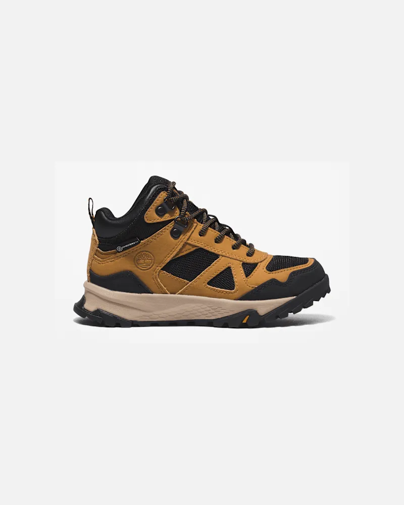 Timberland Wasserdichter halbhoher Lincoln Peak Hiking Boot für Jugendliche in Gelb, Gelb, Größe Gelb