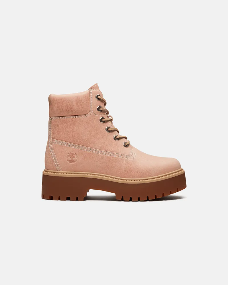 Timberland Stone Street 6-Inch Boot mit Plateausohle für Damen in Hellpink, Damen, Pink, Größe Pink