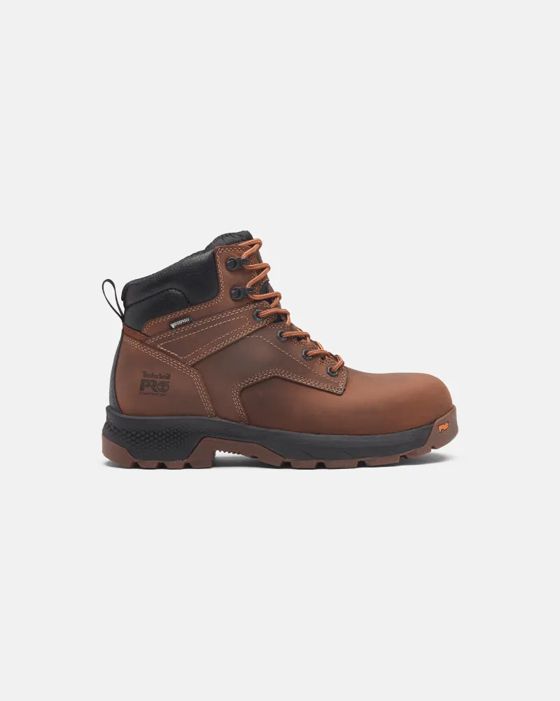Timberland TiTAN EV 6-Inch Work Boot mit Zehenschutz aus Verbundwerkstoff für Herren in Braun, Herren, Braun, Größe Braun