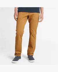 Timberland Chinohose aus Stretch-Twill für Herren in Dunkel, Mann Gelb