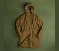 Wasserdichter Timberland Parka für Damen in Dunkelgrün, Damen, Grün, Größe