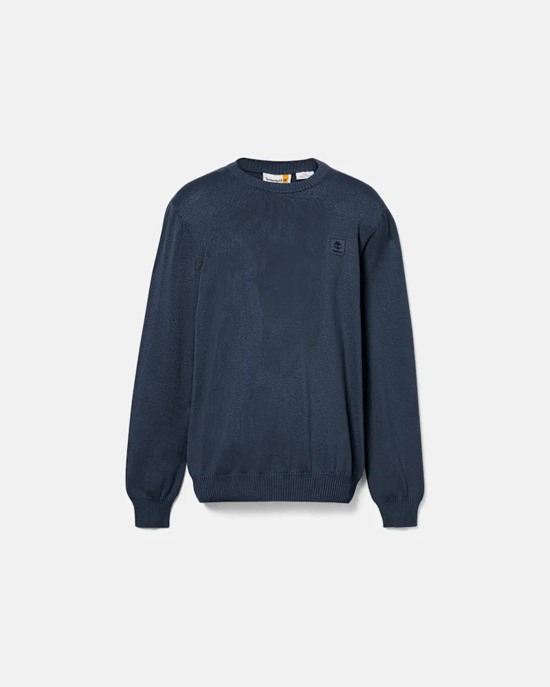 Timberland Stückgefärbter Merrymack River Pullover für Herren in Blau, Herren, Blau, Größe Blau