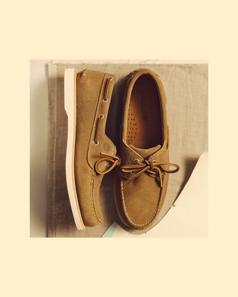 Timberland Handgefertigter Bootsschuh für Herren in Beige, Herren, Beige, Größe Beige