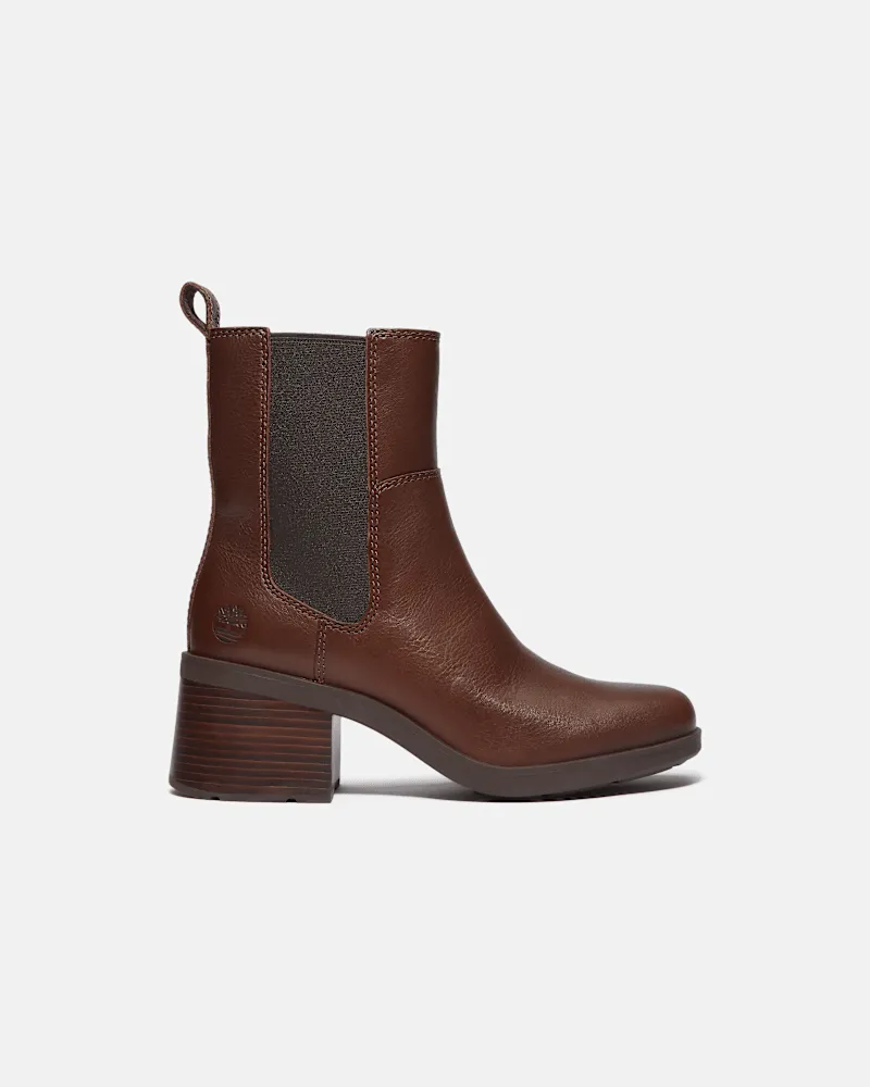 Timberland Bellevaux Chelsea Boot für Damen in Dunkelbraun, Damen, Braun, Größe Braun