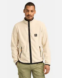 Timberland Polar-Fleecejacke mit durchgehendem Reißverschluss für Herren in , Mann Beige