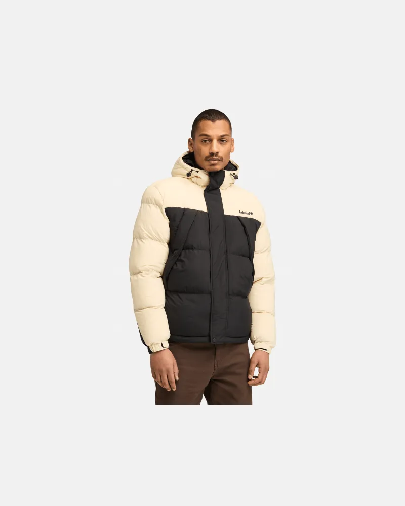 Timberland Strapazierfähige, wasserabweisende Steppjacke für Herren in Beige, Herren, Beige, Größe Beige