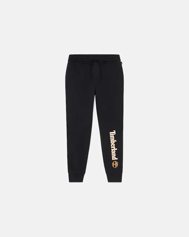 Timberland Kennebec River Jogginghose mit angerauter Innenseite für Herren in Schwarz, Herren, Schwarz, Größe Schwarz