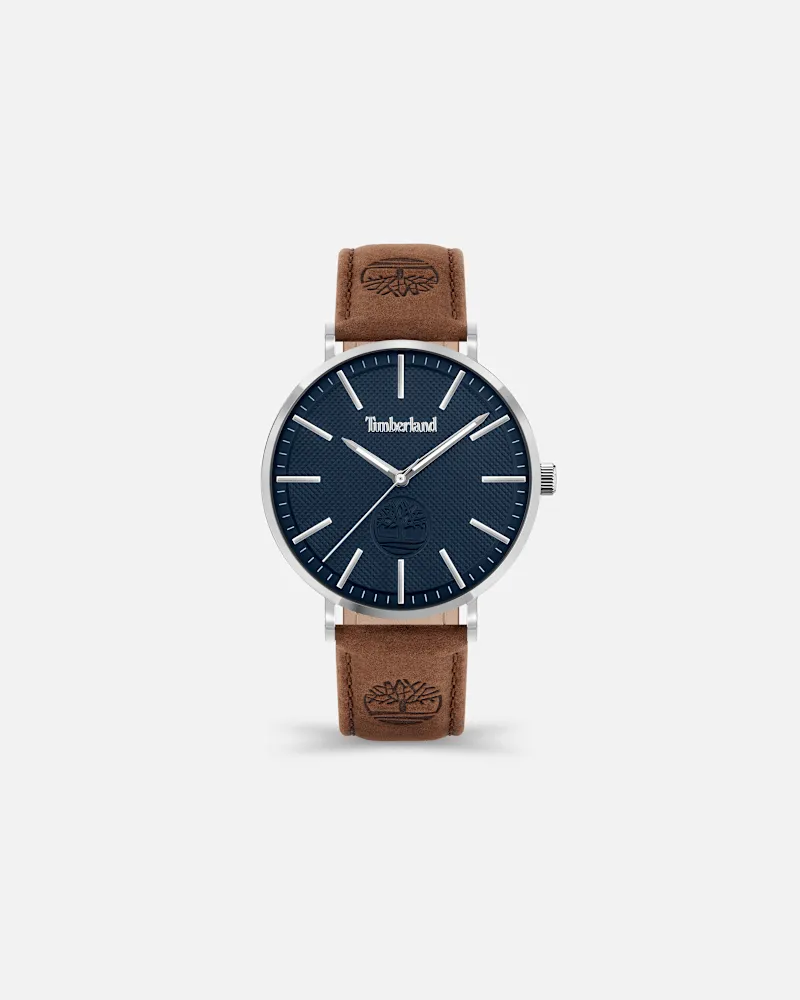 Timberland Kinsley Armbanduhr mit Lederarmband für Herren, Herren, No Color No