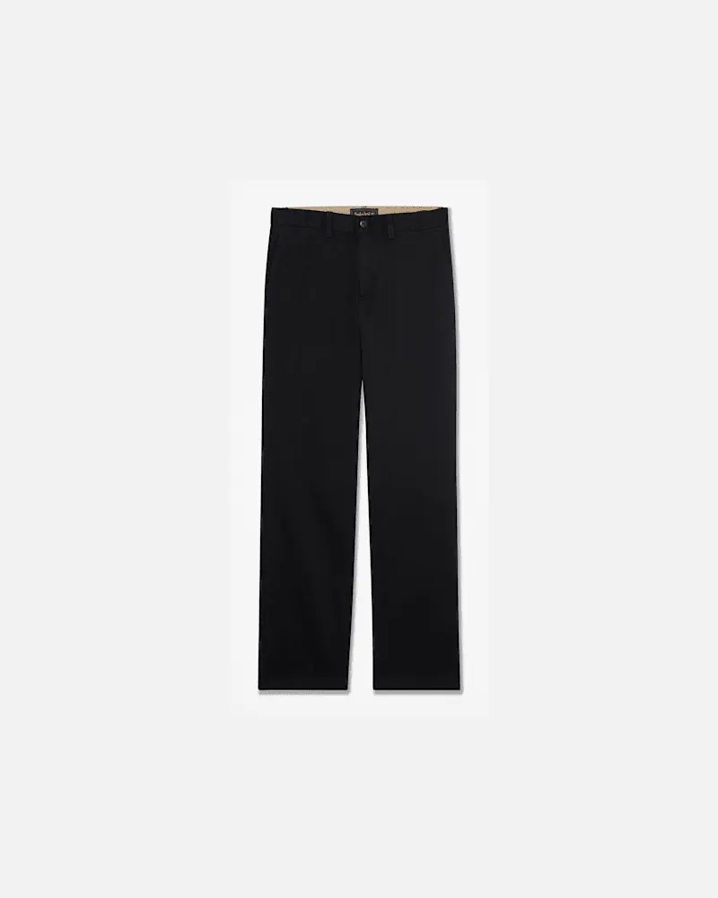 Timberland Claremont Chinohose aus Twill mit geradem Bein für Herren in Schwarz, Herren, Schwarz, Größe Schwarz