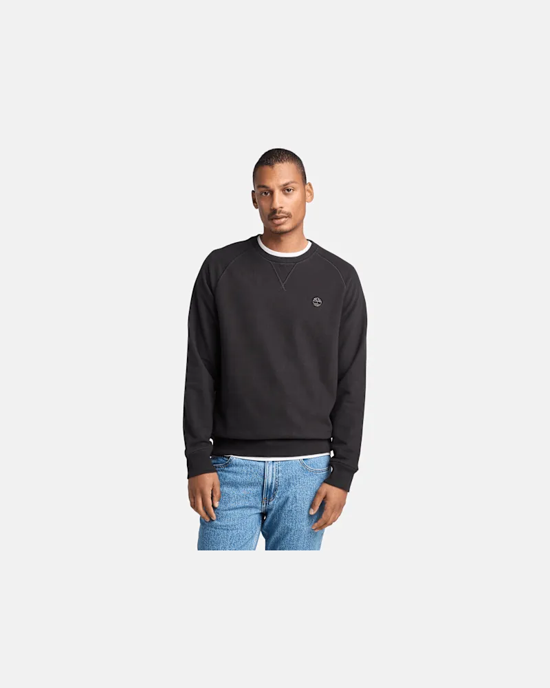 Timberland Exeter River Sweatshirt mit Rundhalsausschnitt für Herren in Schwarz, Herren, Schwarz, Größe Schwarz