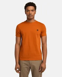 Timberland Dunstan River T-Shirt für Herren in Dunkel, Mann Orange