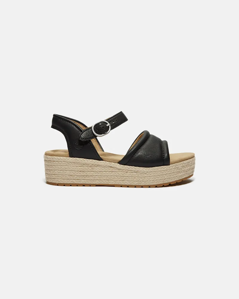 Timberland Santorini Sun Sandalen mit Fersenriemen für Damen in Schwarz, Damen, Schwarz, Größe Schwarz