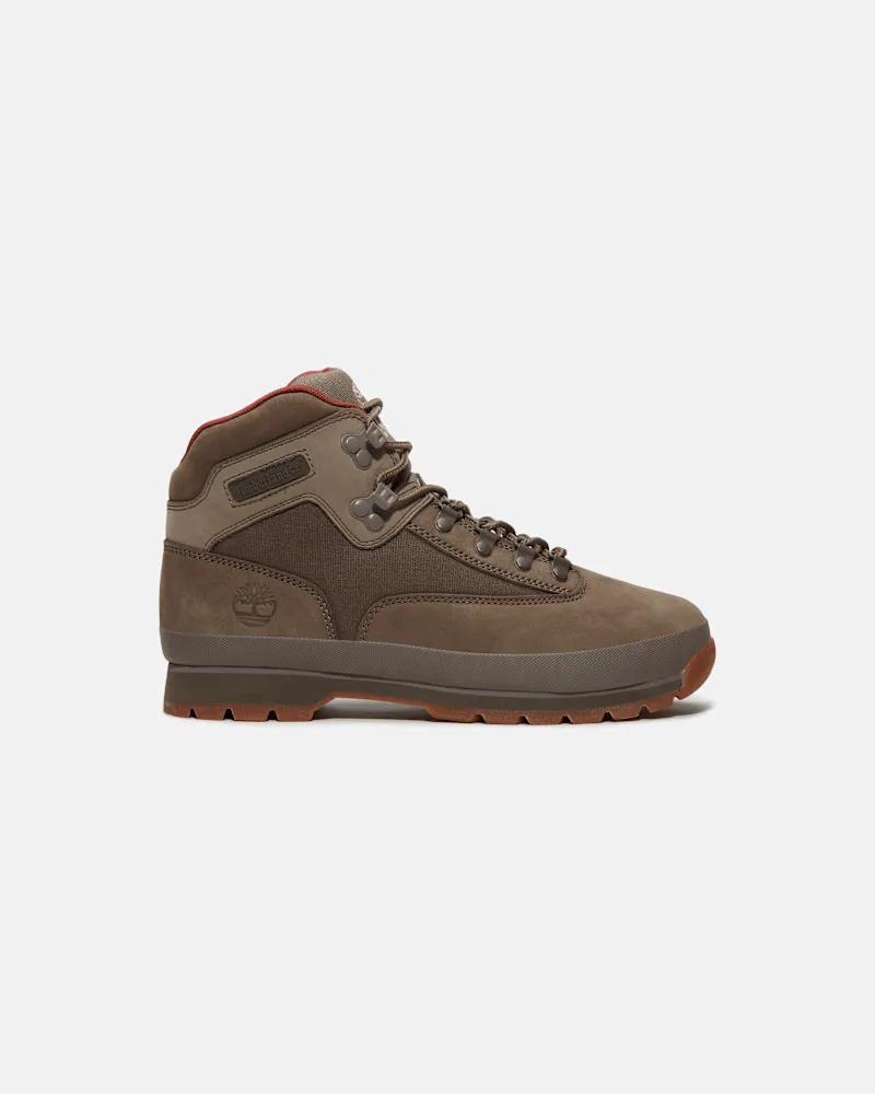 Timberland Euro Hiker Lederstiefel für Herren in Grün, Herren, Grün, Größe Grün