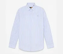 Langarmshirt mit mehreren Streifen für Damen in Blau, Damen, Blau, Größe