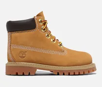 Wasserdichter Timberland Premium 6-Inch Boot für Kleinkinder in Gelb, Gelb, Größe
